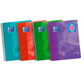 Notebook Oxford European Book 5 Multicolour A4 120 Sheets Micro perforated 5 Pieces