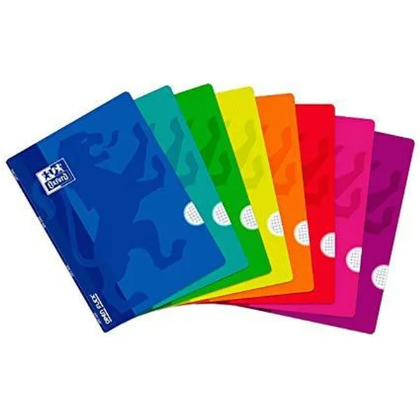Notebook Oxford OPENFLEX 10 Units A4 Staples Multicolour 48 Sheets (10 Pieces)