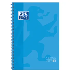 Notebook Oxford European Book Turquoise A4 A4+ 80 Sheets 5 Pieces