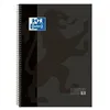Notebook Oxford European Book Black A4 5 Pieces