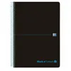 Notebook Oxford European Book Black & Colours Black Turquoise A4 160 Sheets 5 Pieces