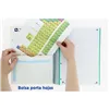 Notebook Oxford European Book Black & Colours Black Turquoise A4 160 Sheets 5 Pieces