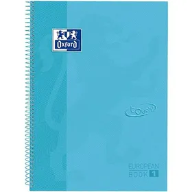 Notebook Oxford European Book Pastel Blue A4 5 Pieces