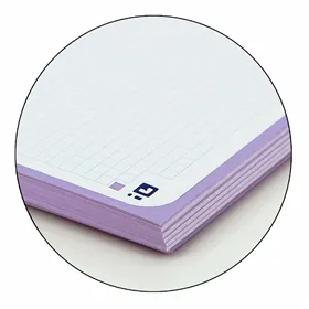 Notebook Oxford European Book Light mauve A4 A4+ 80 Sheets 5 Pieces