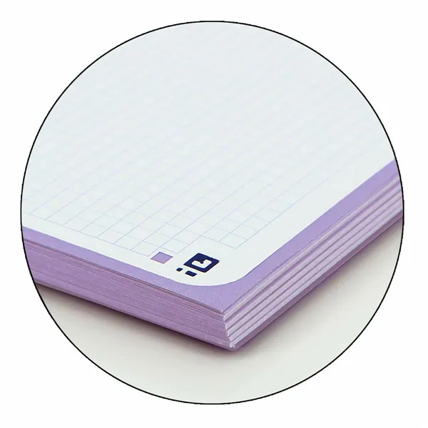Notebook Oxford European Book Light mauve A4 A4+ 80 Sheets 5 Pieces