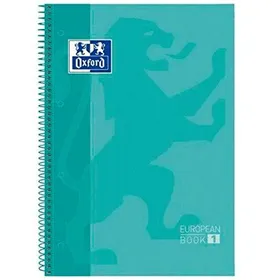 Notebook Oxford European Book Mint A4 A4+ 80 Sheets 5 Pieces