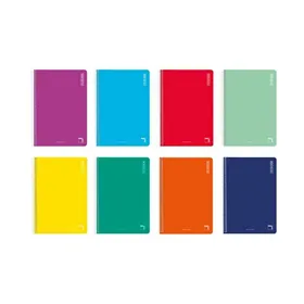 Notebook Pacsa Basic Multicolour 80 Sheets Din A4 (10Units)