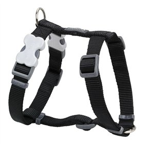 Dog Harness Red Dingo Smooth 37-61 cm Black
