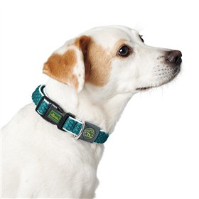 Dog collar Hunter Vario Basic Threads Brown Size S (30-43 cm)