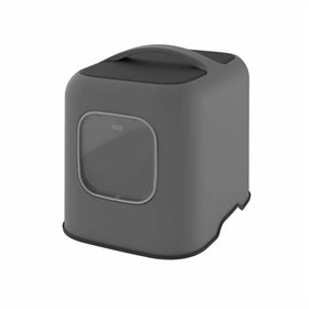 Cat Litter Box Rotho My Pet ANTRACITA Anthracite Plastic