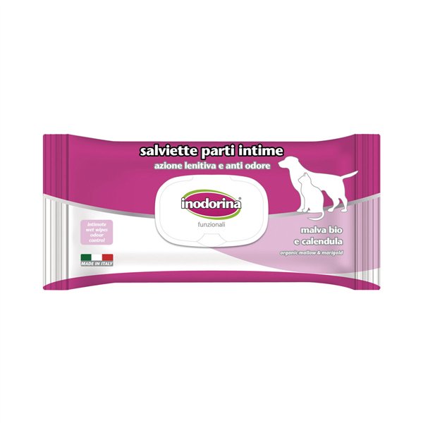 Wet Wipes for Pets Inodorina 40 Units