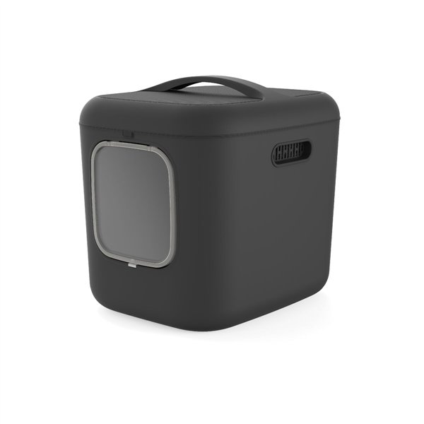 Cat Litter Box Rotho My Pet Biala XL Anthracite Recycled plastic