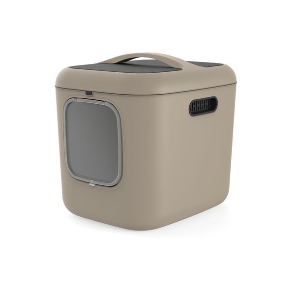 Cat Litter Box Rotho My Pet Biala XL Brown Recycled plastic