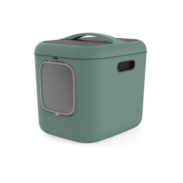 Cat Litter Box Rotho My Pet Biala XL Green Recycled plastic