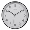 Wall Clock Timemark Black (30 x 30 cm)