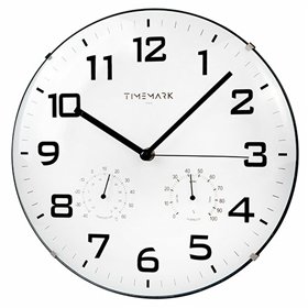 Wall Clock Timemark Digital 28 x 28 cm