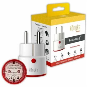 Plug with consumption meter Konyks Priska - Max 3 EU Bluetooth Wi-Fi 16 A