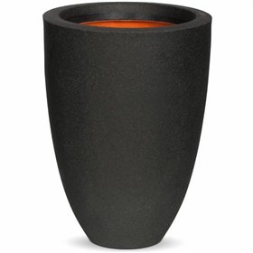 Planter Capi Europe Black Circular Ø 36 cm