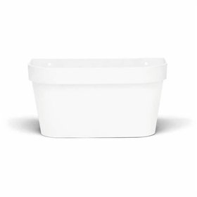 Self-watering flowerpot Garden ID White