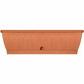 Self-watering planter Garden ID Terracotta 60 cm