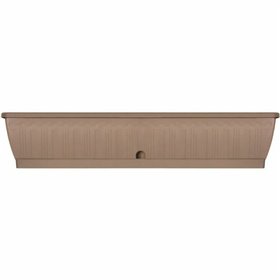 Self-watering planter Garden ID Taupe 100 cm