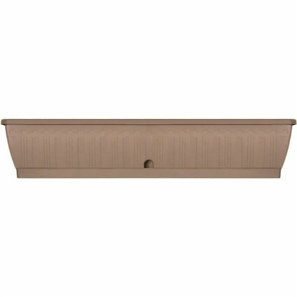 Self-watering planter Garden ID Taupe 100 cm