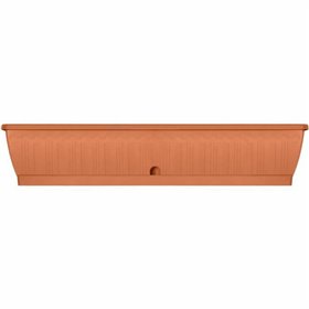 Self-watering planter Garden ID Terracotta 100 cm