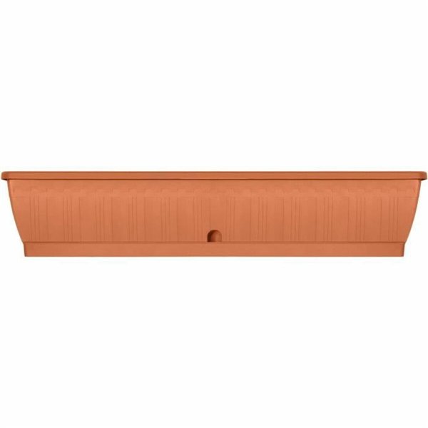 Self-watering planter Garden ID Terracotta 100 cm