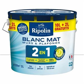 Primer Paint Ripolin White Matt 12 L