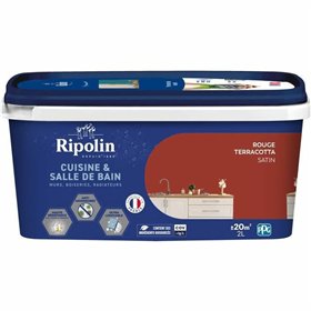 Paint Ripolin rouge 2 L