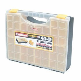 Tool Organiser Plastiken Titanium 83041D Plastic 41 x 33 x 11 cm