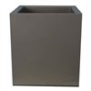 Plant pot Riviera Grey Plastic Squared