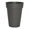 Plant pot Riviera 415376 Circular Grey Plastic