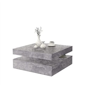Side table Light grey (78 x 78 x 35,4 cm)