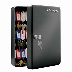 Key cupboard Master Lock ‎9,8 x 23,9 x 30 cm 50 Keys Black Steel