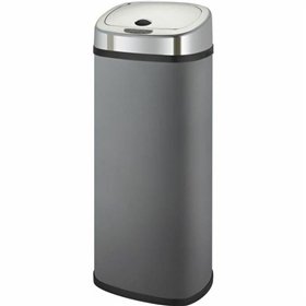 Waste bin Kitchen Move Grey Metal Stainless steel ABS 42 L