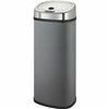 Waste bin Kitchen Move Grey Metal Stainless steel ABS 42 L