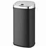Waste bin Kitchen Move Black Metal Stainless steel 42 L