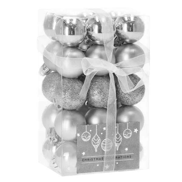 Joulupallot Springos CA0010 3cm 30 kpl