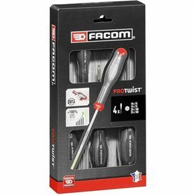 Screwdriver Set Facom ProTwist Resistorx ATXR Torx 4 Pieces