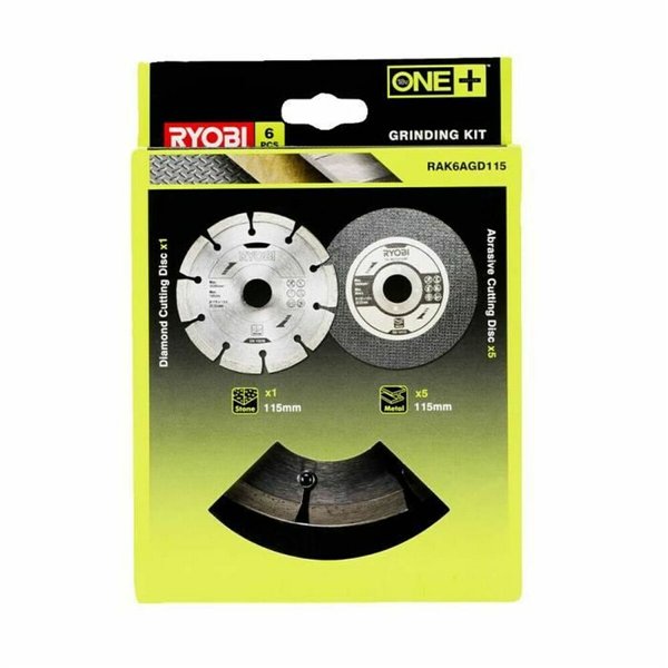 Cutting discs Ryobi (6 Units)