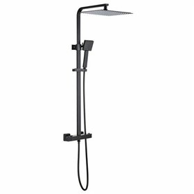Shower Column Oceanic Black ABS 30 mm 30 cm 150 mm