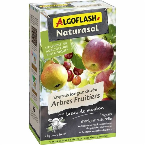 Plant fertiliser Algoflash Naturasol ABIOFRUI2 Fruity 2 Kg