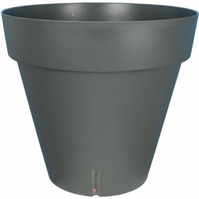 Plant pot Riss RIV3580795930760 Grey polypropylene Plastic Circular