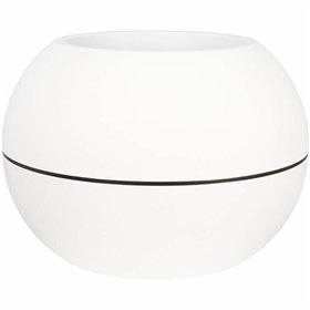 Plant pot Riviera White Ø 50 cm Plastic Circular