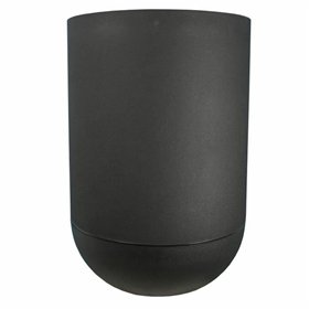 Plant pot Riss Black Ø 50 cm Plastic Circular