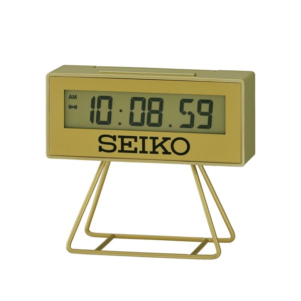 Alarm Clock Seiko QHL062G Golden