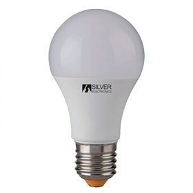 Spherical LED Light Bulb Silver Electronics 980927 E27 (3000K)