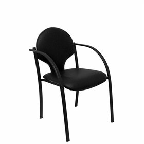 Reception Chair Hellin PYC PACK220NSPNE Black