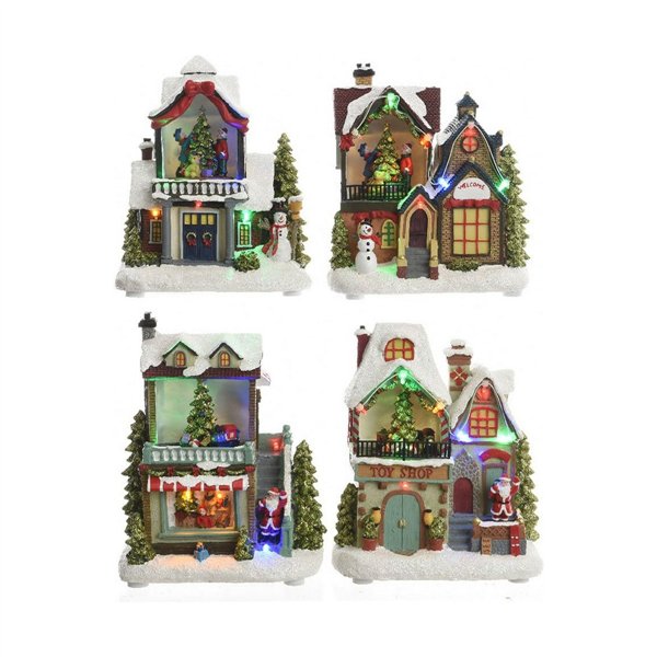 Lighting decoration Lumineo Christmas 14 x 9 x 20 cm (3 Units)